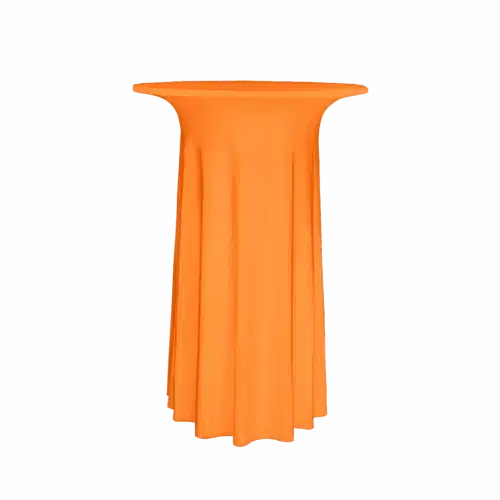 Stehtischhusse 80 cm Orange