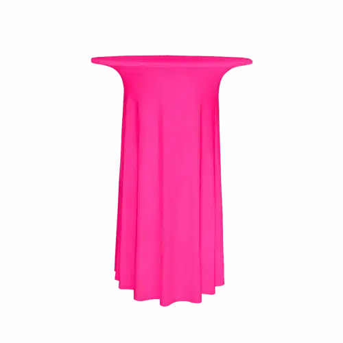 Stehtischhusse 80 cm Pink
