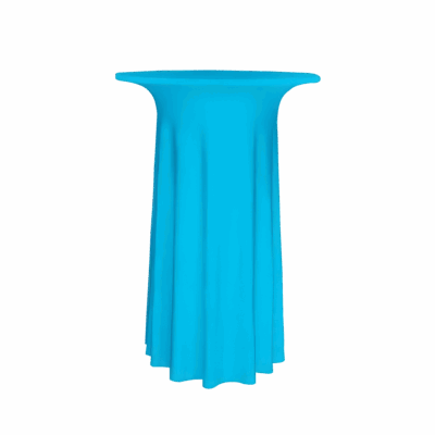Stehtischhusse Türkis