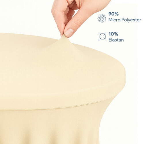 Stehtischhusse creme