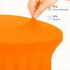 Stehtischhusse orange