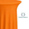 Stehtischhusse orange
