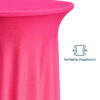 Stehtischhusse pink
