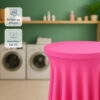 Stehtischhusse pink