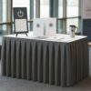 Skirting Kellerfalte Anthrazit