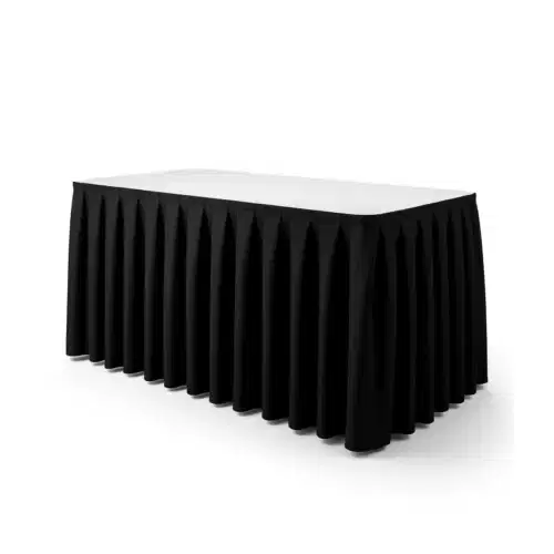 Skirting Excellent Kellerfalte Schwarz