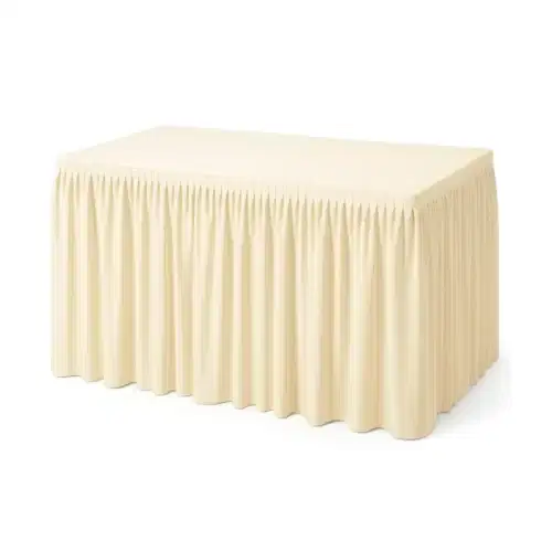 Skirting Excellent Plisseefalte Creme