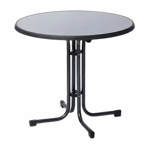 Stehtisch Berlin Low Schwarz (2 Größen)
