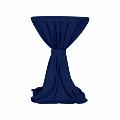 Stehtischdecke Marineblau