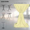 Stehtischdecke Milano Creme