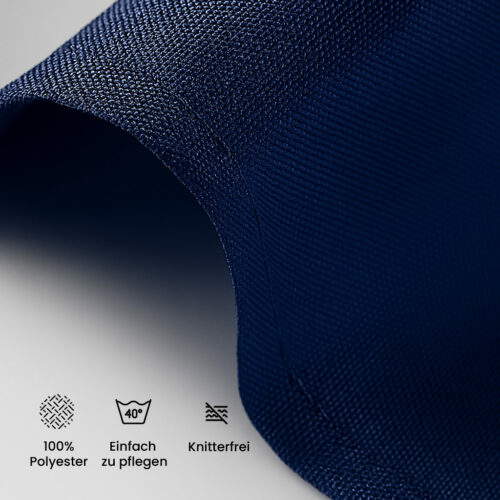 Stehtischdecke Milano Marineblau