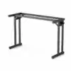 Schwarzes Metallgestell des Banketttisch L-100 mit Klappmechanismus für flexible Nutzung