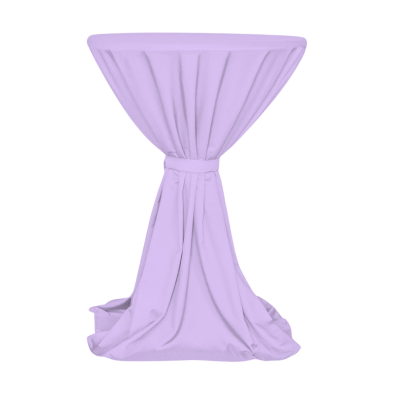 Stehtischdecke Lila