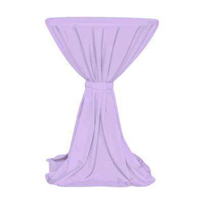 Stehtischdecke Lila