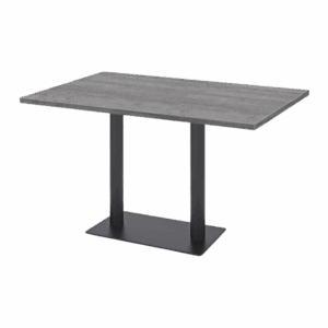 Biergartentisch Oscar Duo 120 x 80 cm Beton Laminat Tischplattendicke: 28 mm