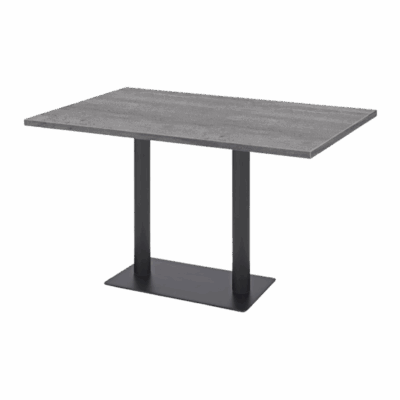 Biergartentisch Oscar Duo 120 x 80 cm Beton Laminat Tischplattendicke: 28 mm