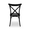 Hochzeitsstuhl Fiorini Schwarz