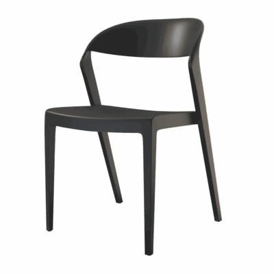 Restaurantstuhl Tokyo Schwarz