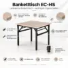 Banketttisch EC-HS details