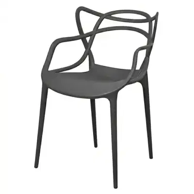 Restaurantstuhl Vegas Grau