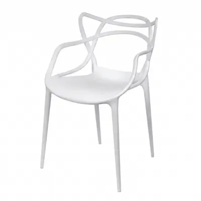 Restaurantstuhl Weiß