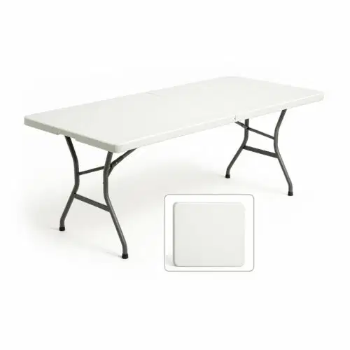 Catering-Klapptisch 80471 Weiß 183 x 76 cm