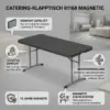 Catering-Klapptisch 81168 Magnetic – details