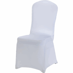 Stuhlhusse Weiss