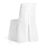 Stuhlhusse Toronto Weiß 44 x 95 x 40 cm