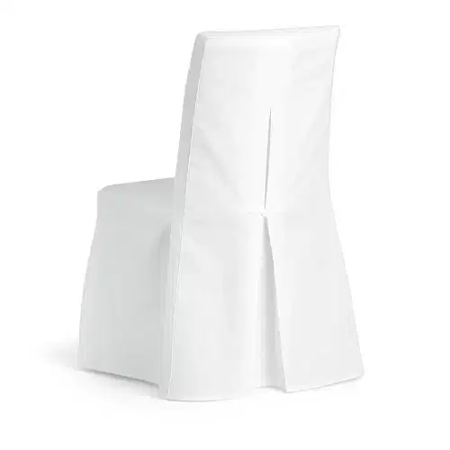 Stuhlhusse Toronto Weiß 44 x 95 x 40 cm