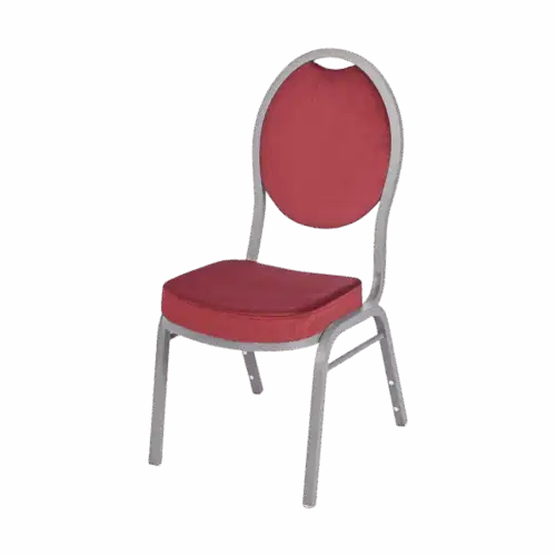 Bankettstuhl Maestro Aluminium M02A Rot stapelbar