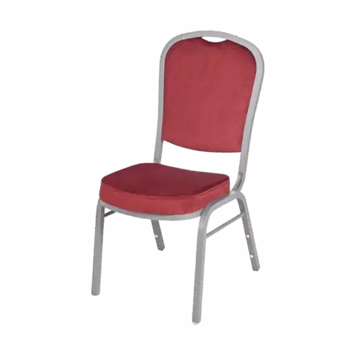 Bankettstuhl Maestro Aluminium M03A Rot stapelbar