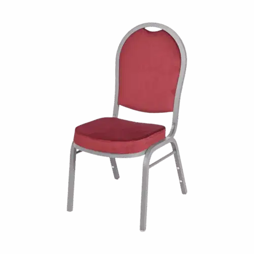 Bankettstuhl Maestro Aluminium M04A Rot stapelbar