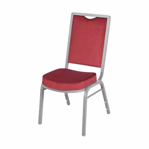 Bankettstuhl Maestro Aluminium M05A Rot stapelbar
