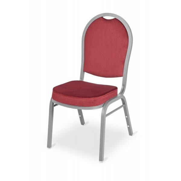 Bankettstuhl Maestro Aluminium M04A Rot stapelbar