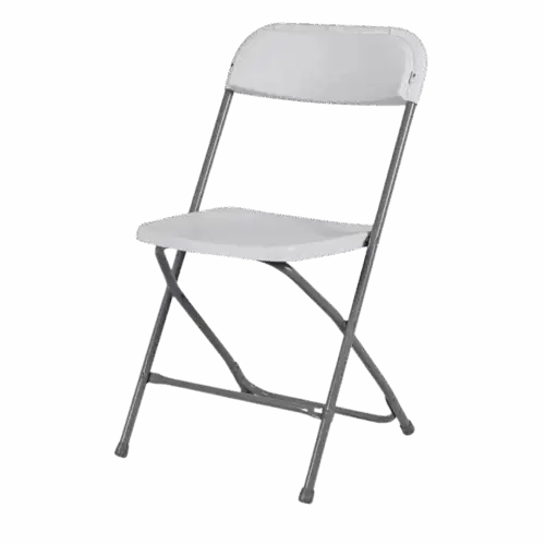 Klappstuhl Poly 7 Weiß