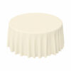 Runde Tischdecke Creme