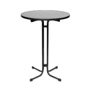 Stehtisch Sevelit/Topalit klappbar Anthrazit (2 Größen)