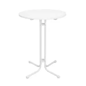 Stehtisch Sevelit/Topalit klappbar Weiß (2 Größen)