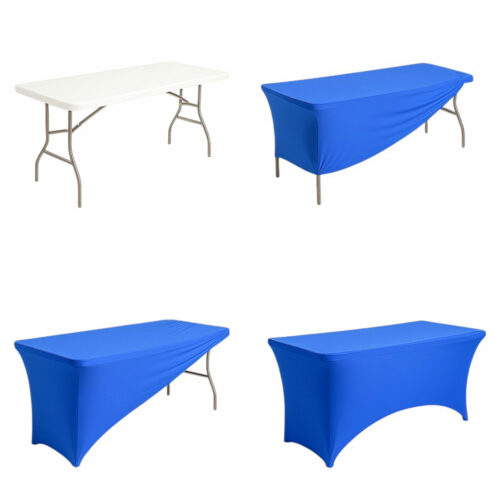 Konferenz tischhusse blau