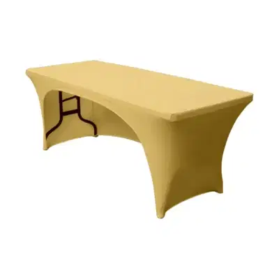 Konferenz tischhusse creme