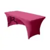 Konferenz tischhusse pink