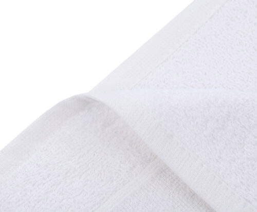 Handtuch Lissabon 50 x 100 cm Weiß 10er Pack – Bild 4