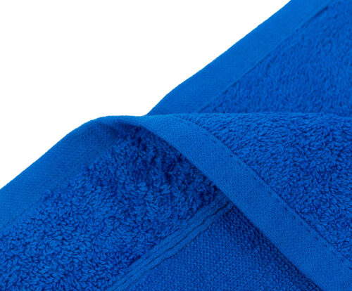 Handtuch Lissabon 50 x 100 cm Royalblau 10er Pack – Bild 4