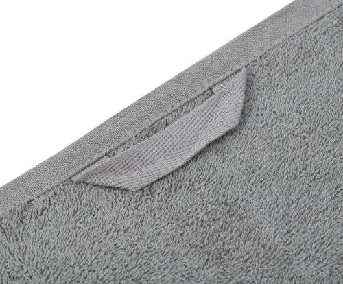 Handtuch Lissabon 50 x 100 cm Silber 10er Pack – Bild 4