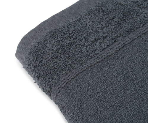 Handtuch Lissabon 50 x 100 cm Anthrazit 10er Pack – Bild 2