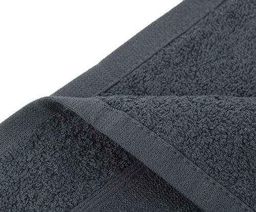 Handtuch Lissabon 50 x 100 cm Anthrazit 10er Pack – Bild 3