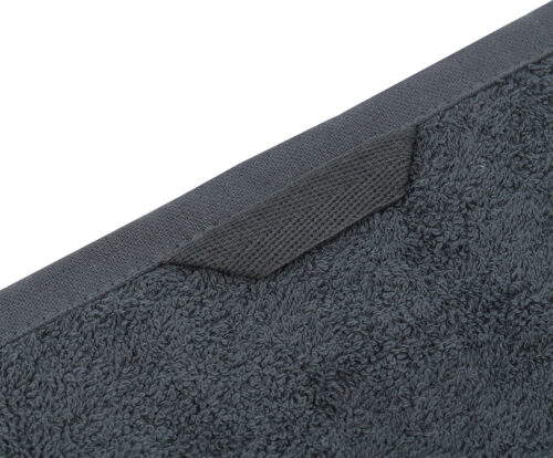 Handtuch Lissabon 50 x 100 cm Anthrazit 10er Pack – Bild 4