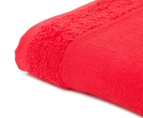 Duschtuch Lissabon 70 x 140 cm Rot 2er Pack – Bild 4