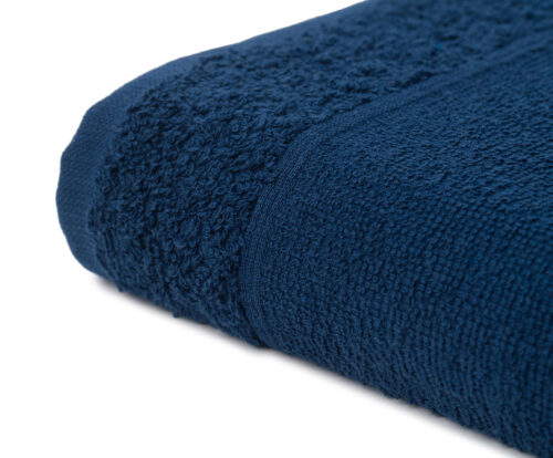 Duschtuch Lissabon 70 x 140 cm Marineblau 2er Pack – Bild 5